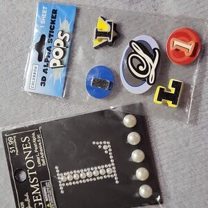 🔄 NWT Initial "L" Stickers 🔄 $5 Items are 3/$10
